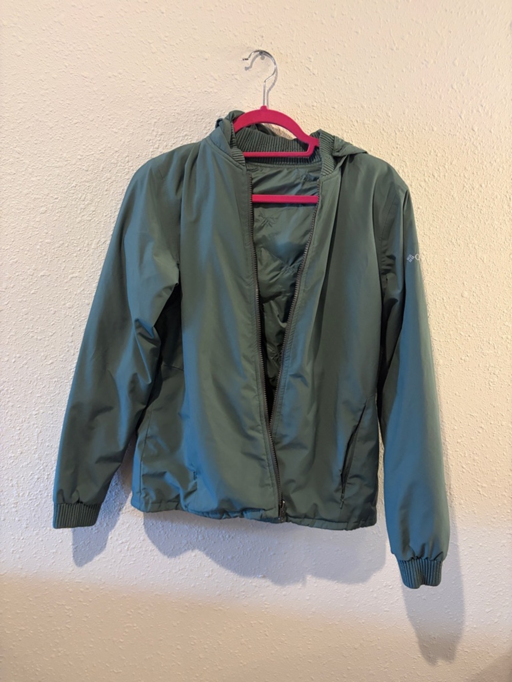 Columbia Hillsdale Spring Reversible Jacket | Size M | Sage Green/Olive